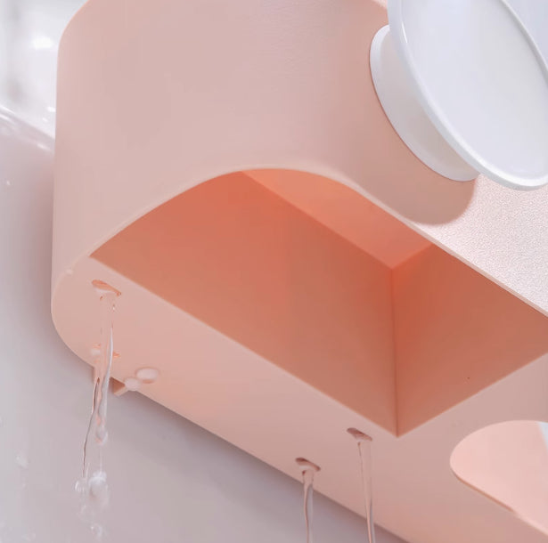 【ShowSee小適】北歐風多功能吹風機架 (免鑽牆)